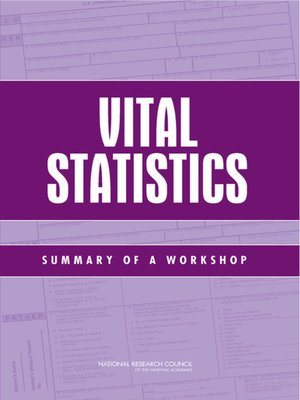 cover image of Vital Statistics